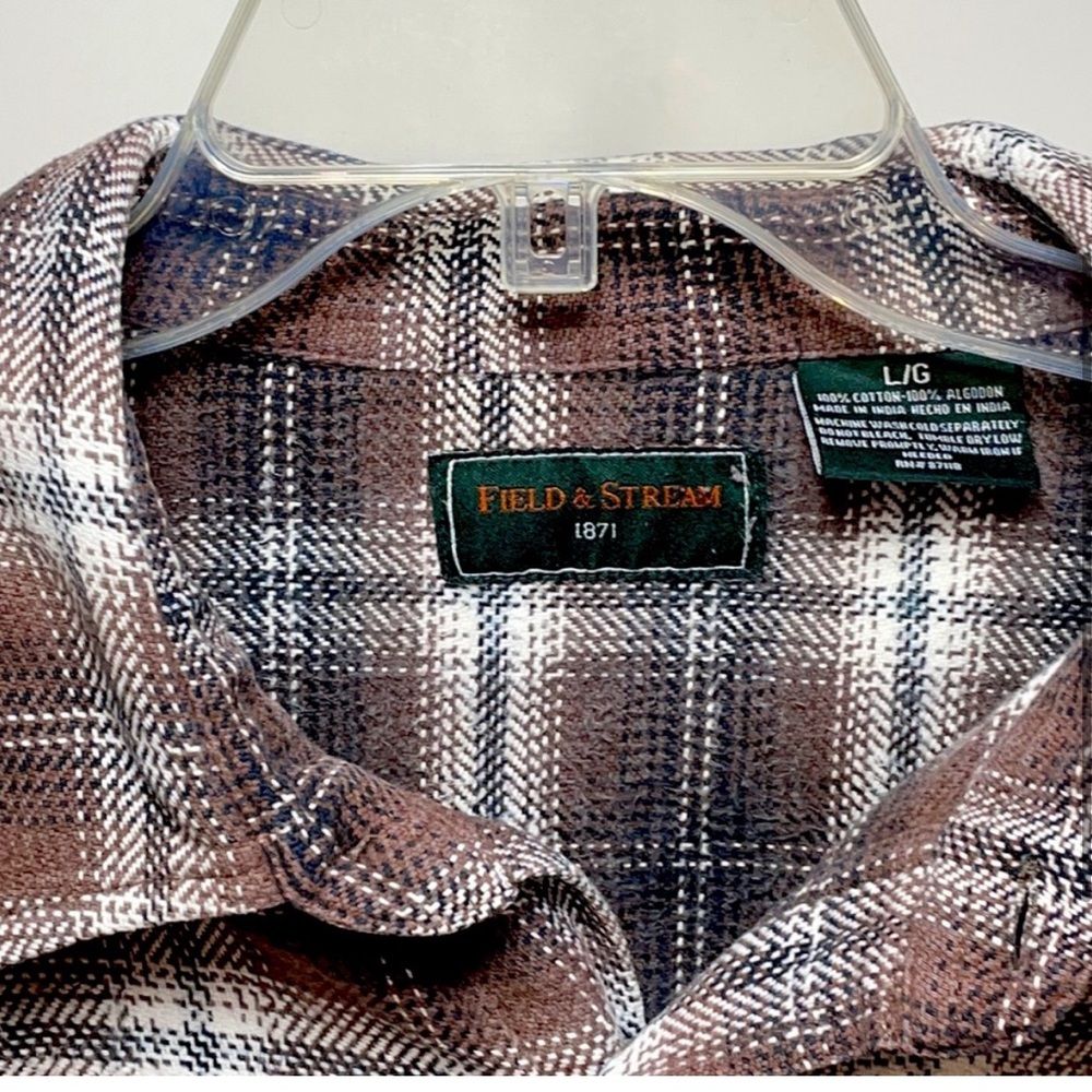 Vintage Heavy Duty "Field and Stream" Flannel In Excellent Used Condition! EUC